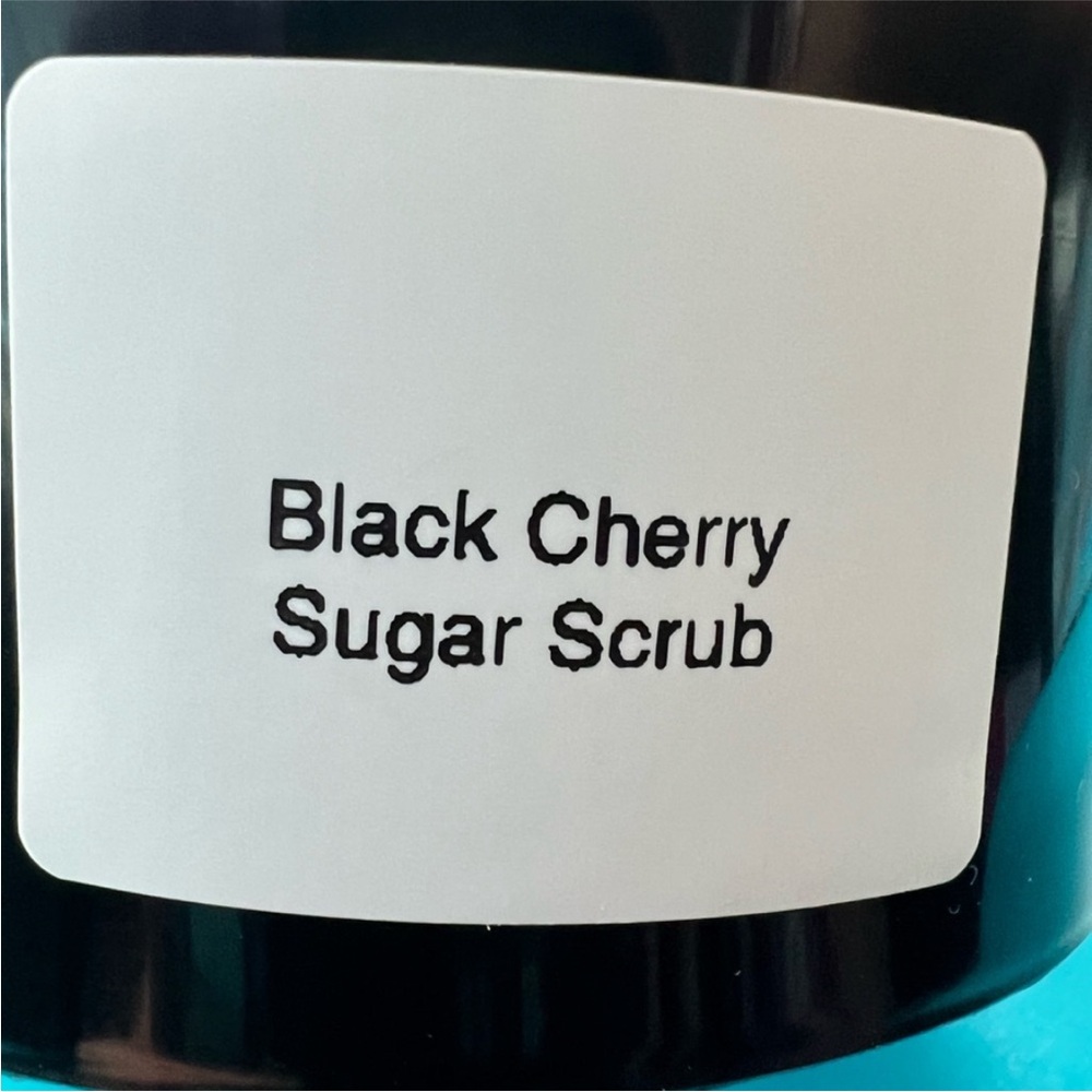 Black Cherry Sugar Scrub 12 ounces handcrafted  Host Pick ! - Picture 3 of 8